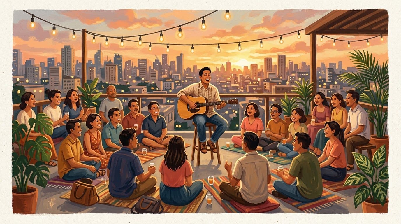 Acoustic Sunset sa Rooftop