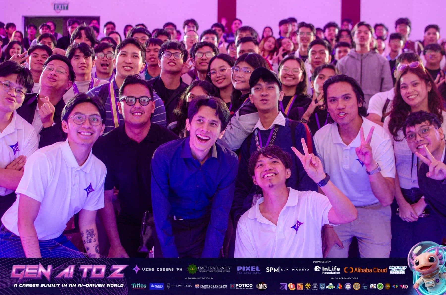 The crowd at Gen AI to Z in the David M. Consunji Theater, UP Diliman, 17 March 2026